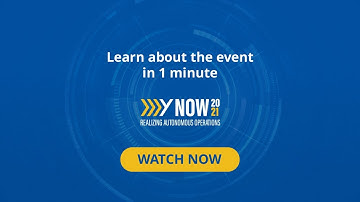 Y NOW 2021 Realizing Autonomous Operations - Register Now