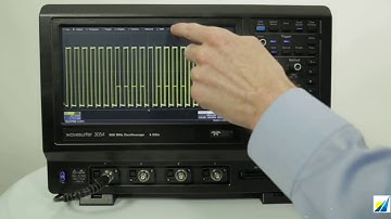 WaveSurfer 3000 WaveScan Features from Saelig