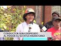 Conductor hispano podría perder su empleo tras vencimiento del TPS