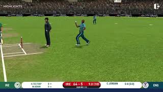 HIGHLIGHTS - REAL CRICKET 20 - England v Ireland - 10 overs match