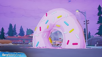 Collect Dangerous Objects Inside of Donut Storms Locations Guide - Fortnite