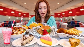 We Tried EVERYTHING at Mel's Drive In (Universal Studios Orlando)