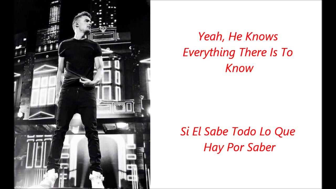 ONE DIRECTION DOES HE KNOW LETRA ESPAÑOL + INGLES YouTube ONE DIRECTION DOES HE KNOW LETRA ESPAÑOL + INGLES YouTube