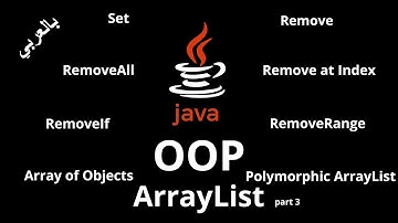 #050 [JAVA] - ArrayList Methods(Set, Remove, Remove All, Remove Range) Polymorphic ArrayList