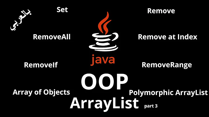 #050 [JAVA] - ArrayList Methods(Set, Remove, Remove All, Remove Range) Polymorphic ArrayList