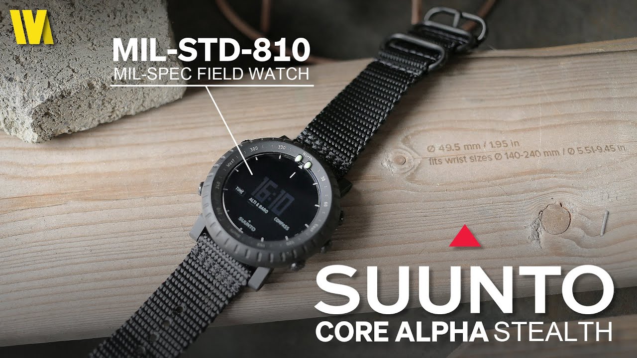 suunto core alpha stealth