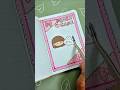 ASMR Kawaii Journal Sticker 🩷🩵 #journalwithme #asmr #sticker