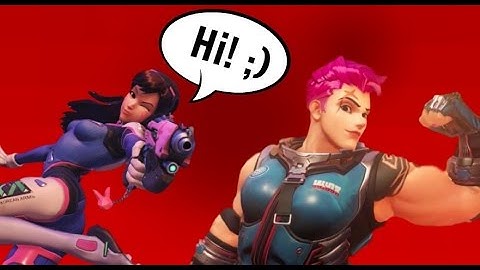 MAKING FRIENDS WITH THE ENTIRE ENEMY TEAM! (Overwatch)