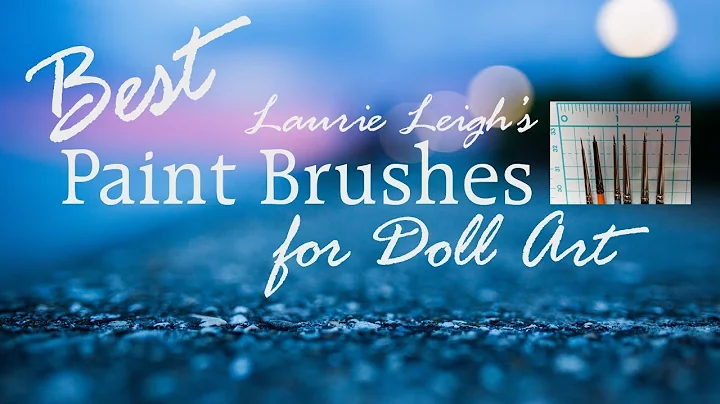 Doll Repaint & Customizing BEST Miniature Brushes ...