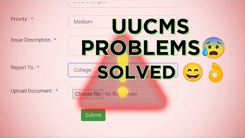 No Helpline UUCMS New Update 2024 | All problems SOLVED | #universityproblems