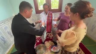 40歲的中國大叔和21歲的寮國女孩今天終於訂婚啦