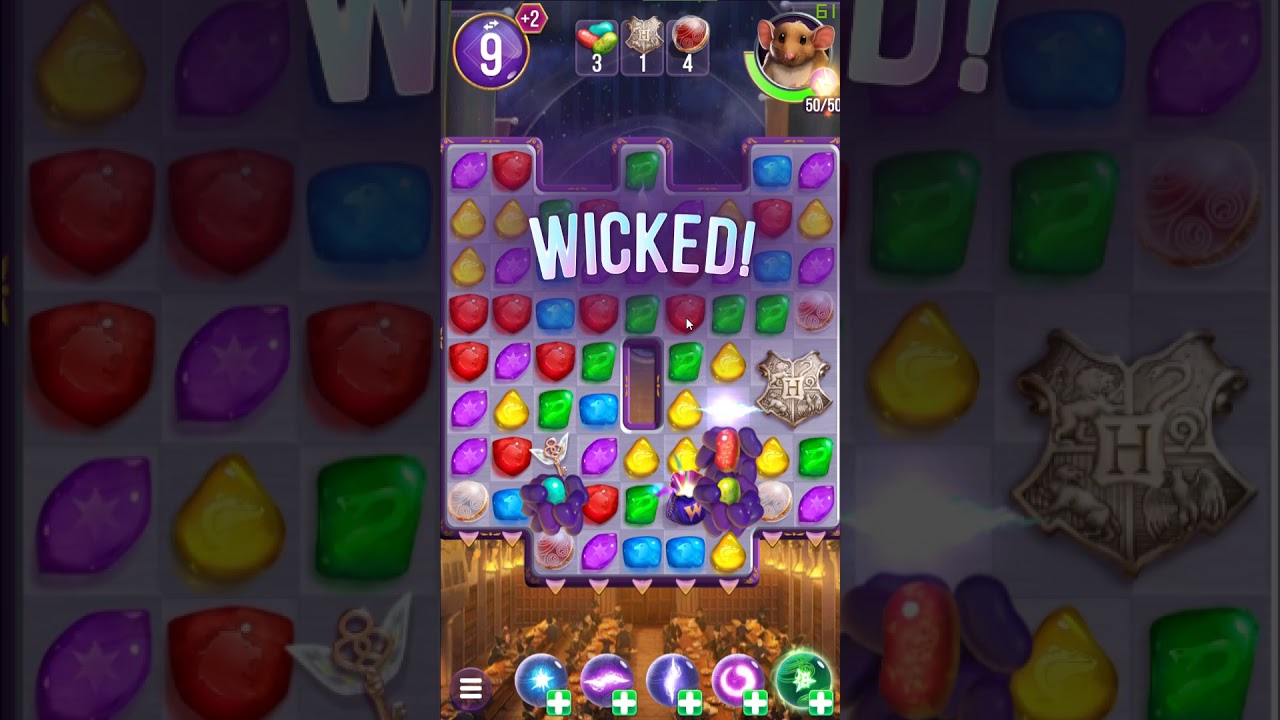 Harry Potter: Puzzles & Spells level 615 no boosters