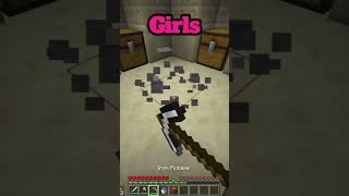 Girls Vs Boys Desert pyramid Raid #minecraft #shortvideo #shorts #viralvideo #edit #trendingshorts