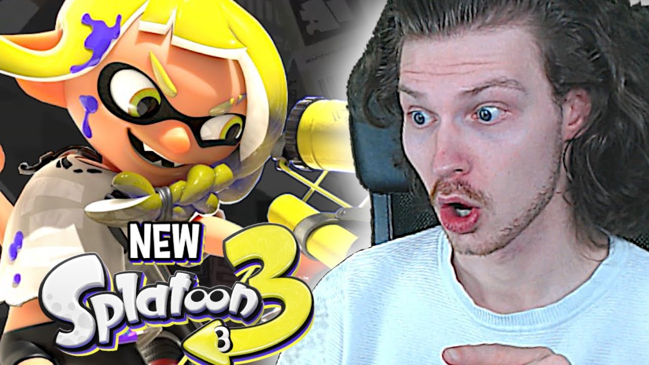 SPLATOON 3 NEW TRAILER REACTION - RELEASE DATE CONFIRMED!!!