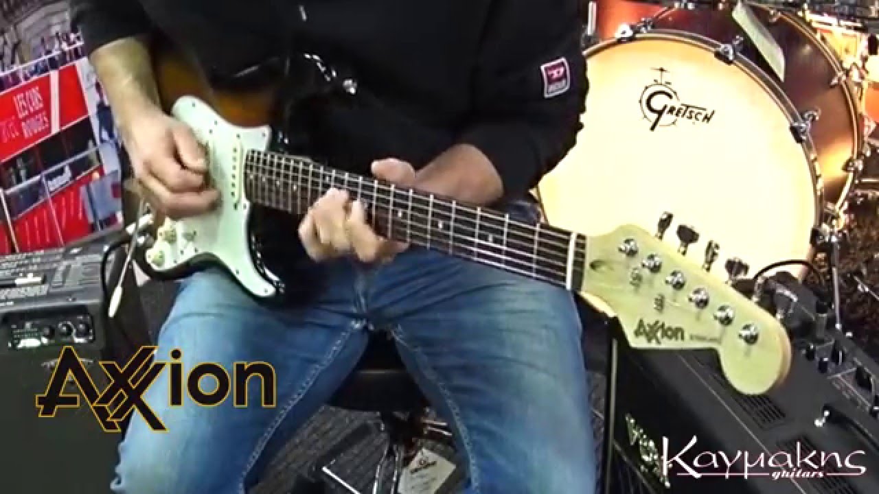 Axxion Standard HSS Strat by Kagmakis guitars YouTube