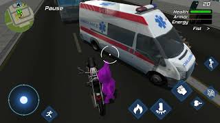 Super Animal Rope Night City | iOS | Gameplay #1 screenshot 2