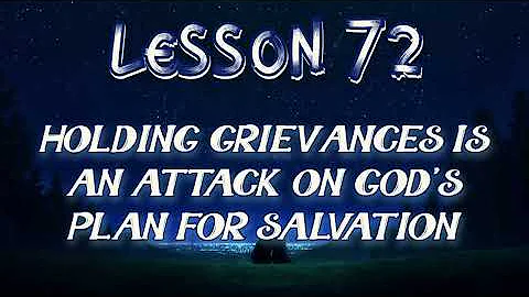 Lesson 72 | Daily Guided Meditations | A Course In Miracles Workbook for Students