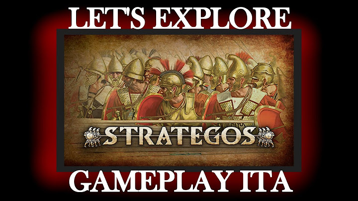 Let's Explore: STRATEGOS - DEMO | Tutorial - Una Demo da provare! | Gameplay ITA