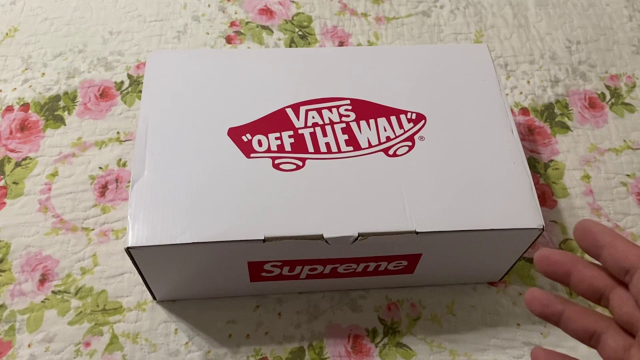 supreme vans box