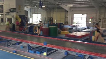 Front handspring- front layout- front full