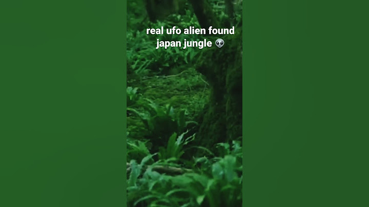 real ufo alien found japan jungle 👽#shorts