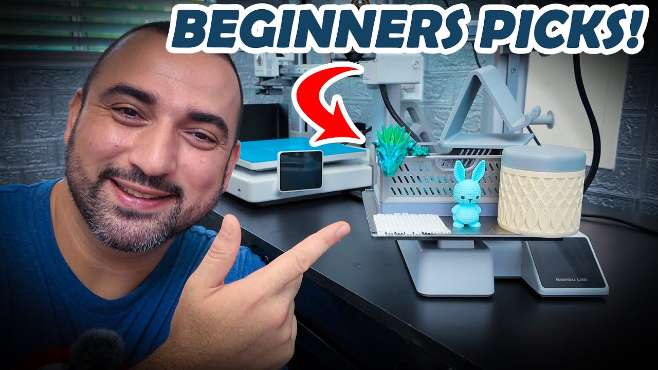 Bambu Lab A1 Mini – 6 Must-Try Beginner Prints!