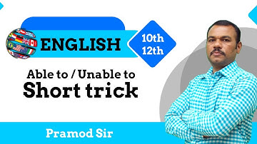 Able to / Unable to Short trick