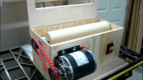 V-Drum Sander Build - Part 2