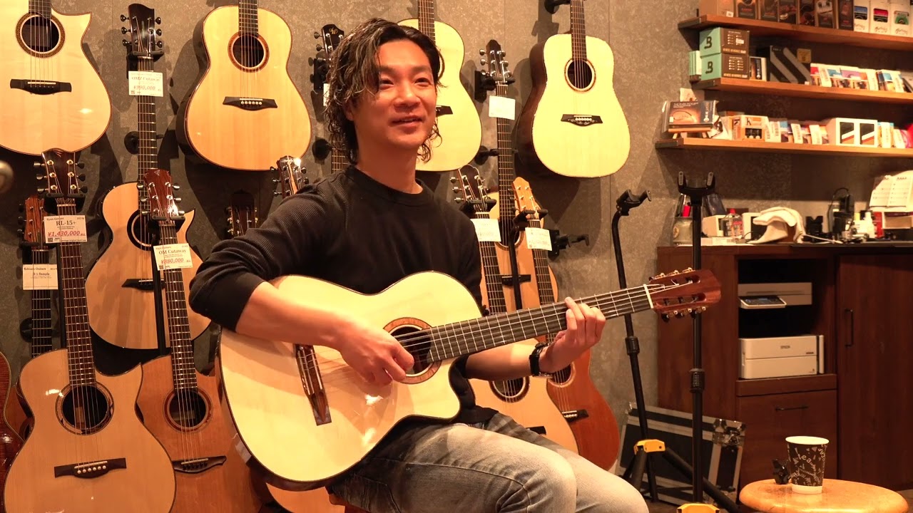 Echizen Guitars Jazz Nylon (2026) Blue-G & Yuki Matsui - YouTube
