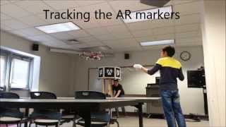Pixhawk+PX4flow+LIDAR-lite+AR markers holding positions