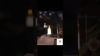 Cozy Night with a Romantic LED Candle Lamp | Gesture Control |Dimmer-able | Home Decor#homedecor