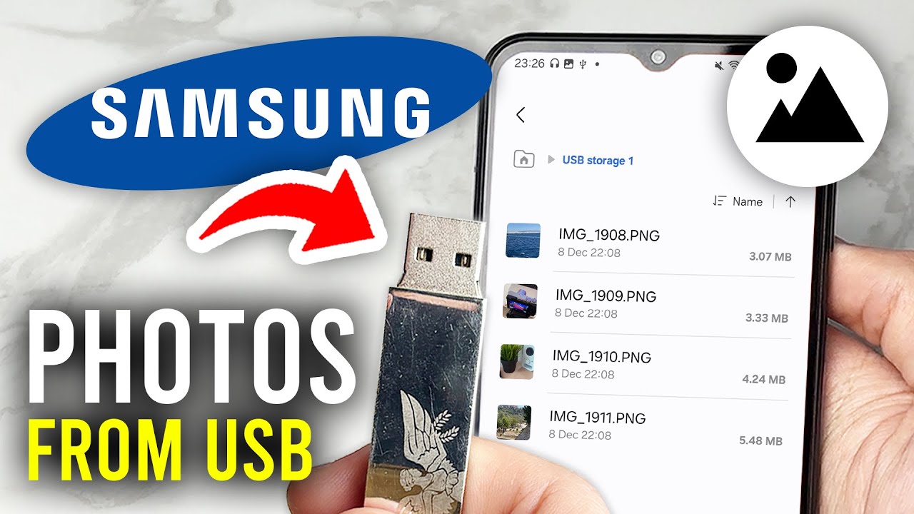 How To Transfer Photos From USB To Samsung Phone - Full Guide