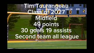 Tim Tourangeau sophomore spring highlights