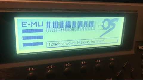 EMU E4 Platinum Sampler for Sale