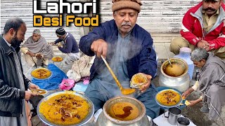 CHEAPEST PRICE BEST ROADSIDE HALEEM IN NEW ANARKALI LAHORE | BEST HALEEM STREET FOOD PK LAHORE