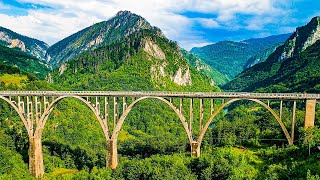 10 Minutes of Beautiful Bridges and Aqueducts w/ Relaxing Ambient Music - 3 #bridge #road #relaxing