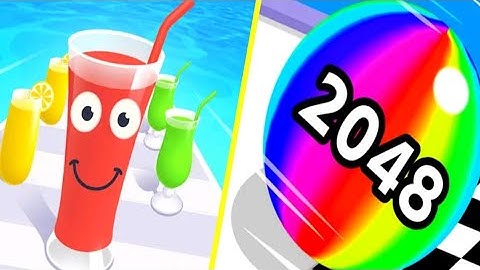 🎮Juice Run vs BallRun2048 All Levels - New Max Level Android,Ios Mobile Gameplay - Samudra Games