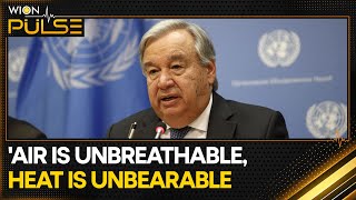 UN Chief: Climate change is here and it is terrifying | WION Pulse