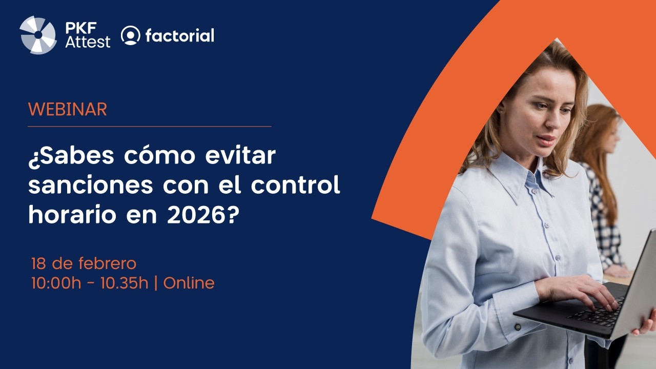 Webinar | Control horario sin riesgos | PKF Attest & Factorial