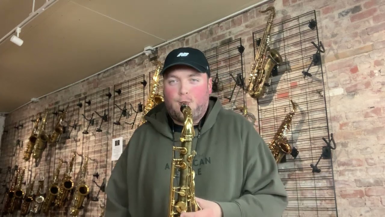 Тест игры на теноре Yamaha YTS 62 Purple Logo!