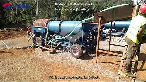 Placer Gold Gravity Separation Line In Spain
