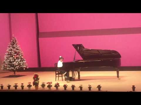 茜 ピアノ発表会2016 荒野のバラ