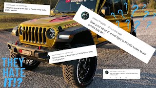 This is Why People HATE My Jeep ??  *Bad comments & reviews explained*