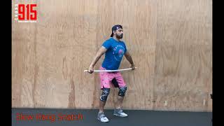 Slow Hang snatch - PVC - Snatch technique