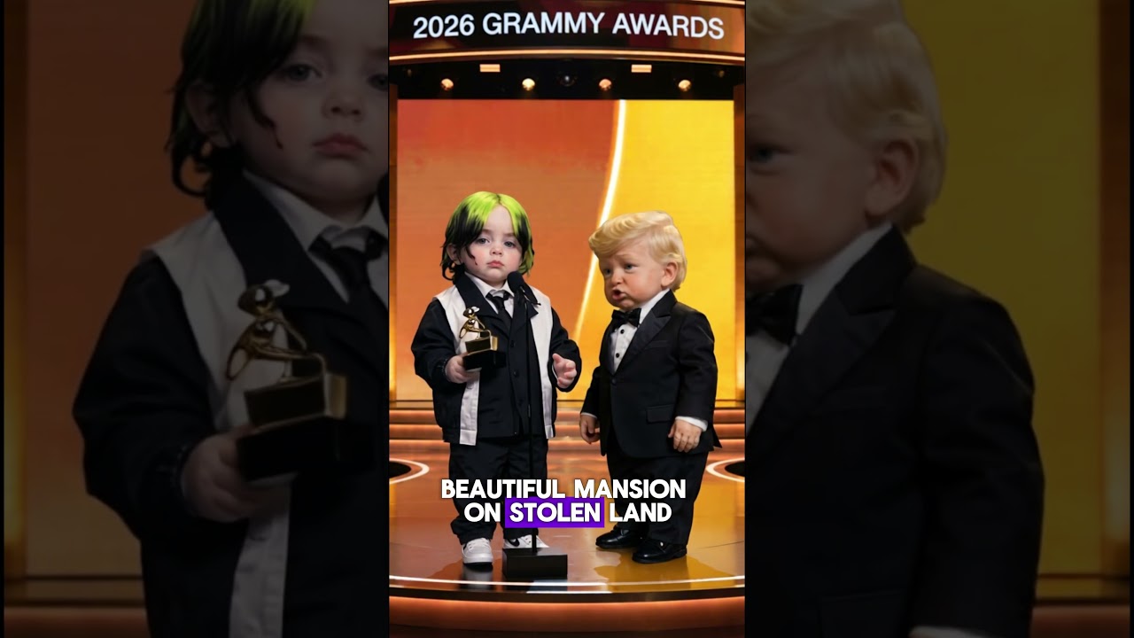 Baby Trump vs Billie Eilish "No one is illegal on stolen land"