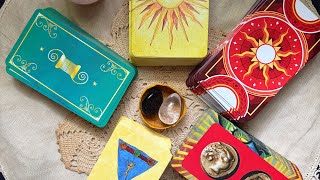 Tarot decks, books, reports from the field. June, July, and onward. 