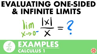 One Sided & Infinite Limits Examples | Calculus - JK Math