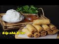 Chả giò gà - Chicken Spring Rolls -Cách làm đơn giản, chiên vàng giòn không đen dầu | Bếp Nhà Diễm |