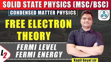 Solid state physics | Fermi level & Fermi energy | Condensed matter | Msc / Bsc physics