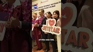 Fresh flight path touches down in Singapore | 9 News Australia